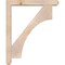 Ekena Millwork Westlake Craftsman Smooth Bracket w/ Offset Brace, Douglas Fir, 5 1/2"W x 36"D x 44"H BKT0604X36X44WTL04SDF - alternate 4